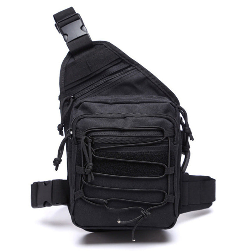 Tactical Concealed Carry Shoulder Bag – Crossbody Chest Pack with Quick Access Gun Holster, Small Sling Backpack for Pistol